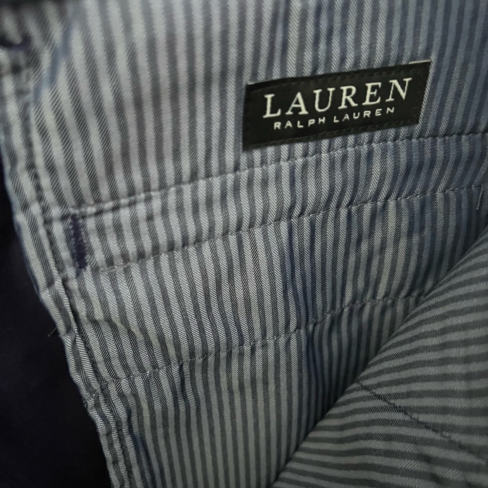 Lauren Ralph Lauren Men's Norton Classic Fit Stretch Dress Pants Navy Size 32x30 - Picture 6 of 8